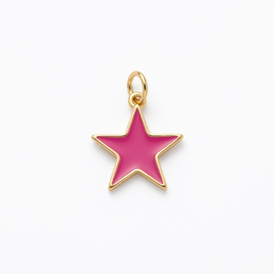 CHARM | Estrella rosada