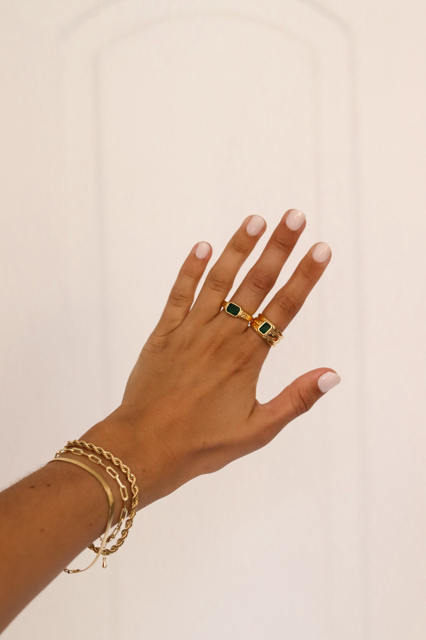 Anillo Kira Bold Blanco