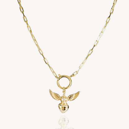 Collar Corazón Alas