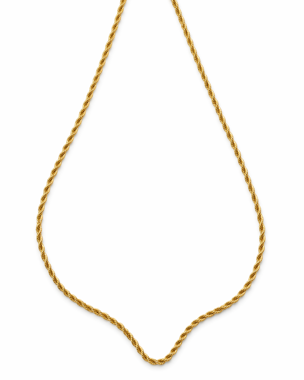 Collar Cadena | Cuerda Dorada