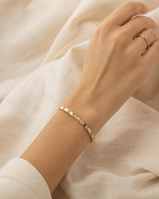 Pulsera Esclava | Brillos