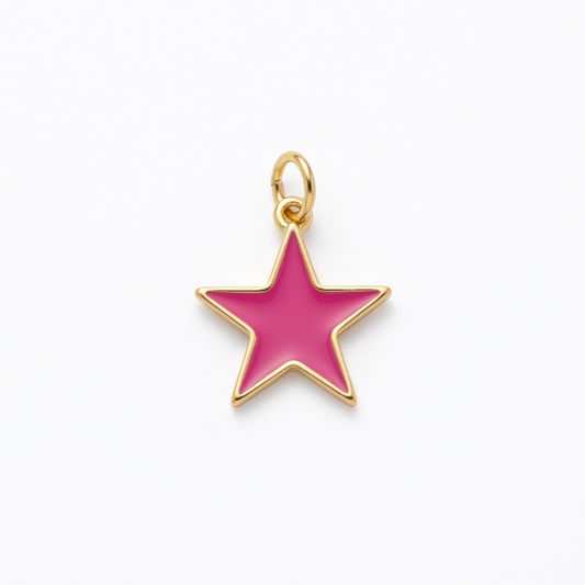 CHARM | Estrella rosada