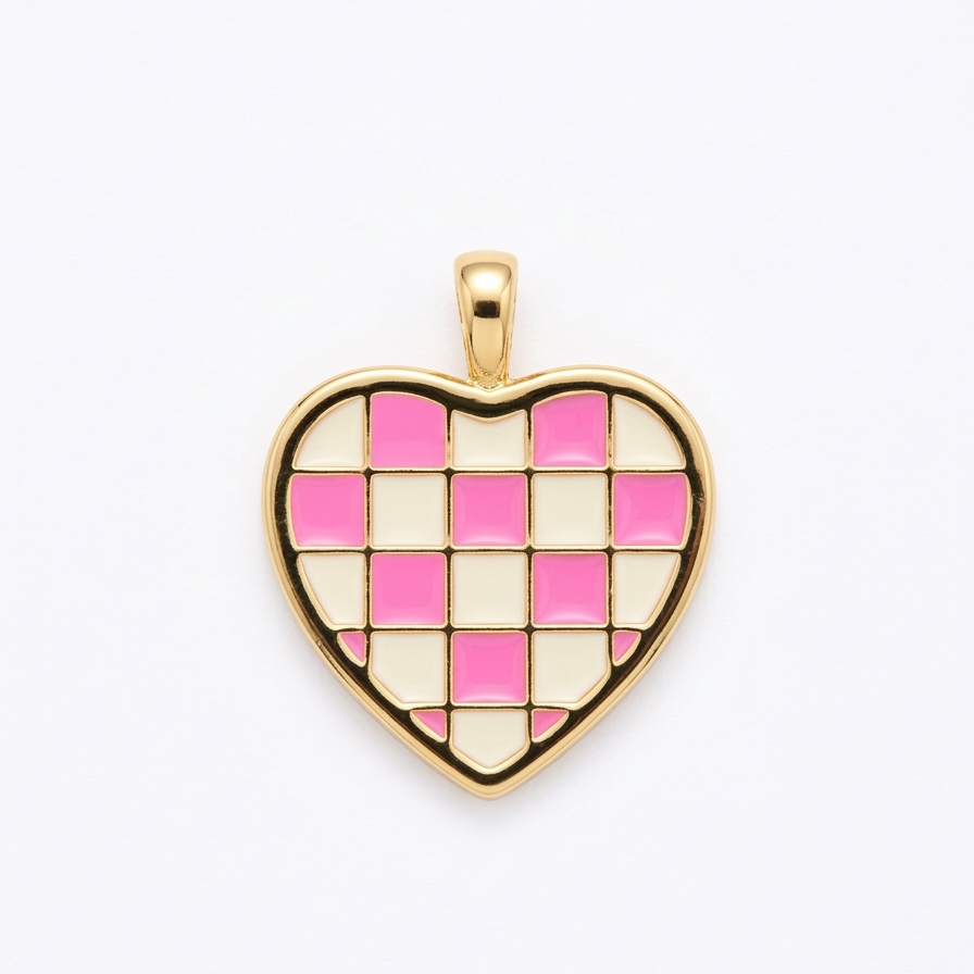 CHARM | Corazón retro
