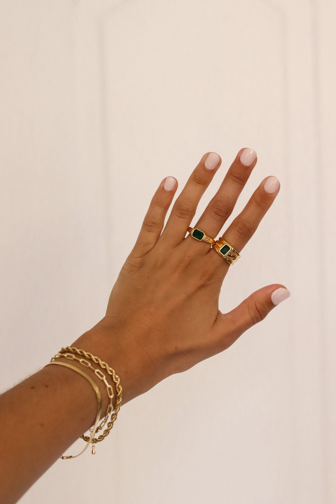 Anillo Kira verde