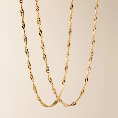 Collar Cadena Twist