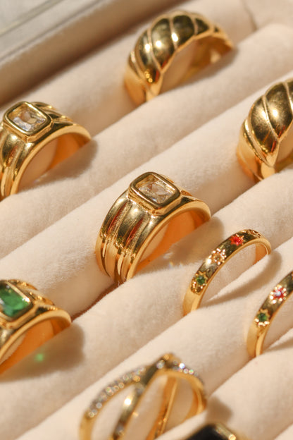 Anillo Kira Bold Blanco